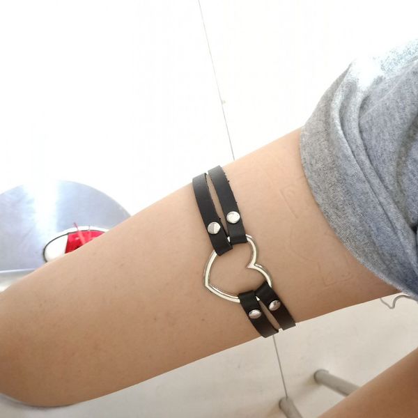 pu leather love bar punk elasticity heart leg garter sock night club dance street foot ring anklet goth 100% handmade neck, Red;blue
pu leather love bar punk elasticity heart leg garter sock night club dance street foot ring anklet goth 100% handmade neck, Red;blue