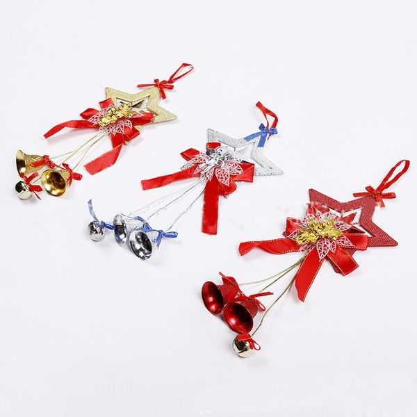 christmas bells flower star stringed pendant xmas craft bell tree decoration door window hanging pendant home ornament
christmas bells flower star stringed pendant xmas craft bell tree decoration door window hanging pendant home ornament