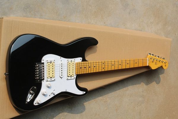 keep a stock good style st electric guitar black body white plate double single double pickup guitar neck
keep a stock good style st electric guitar black body white plate double single double pickup guitar neck