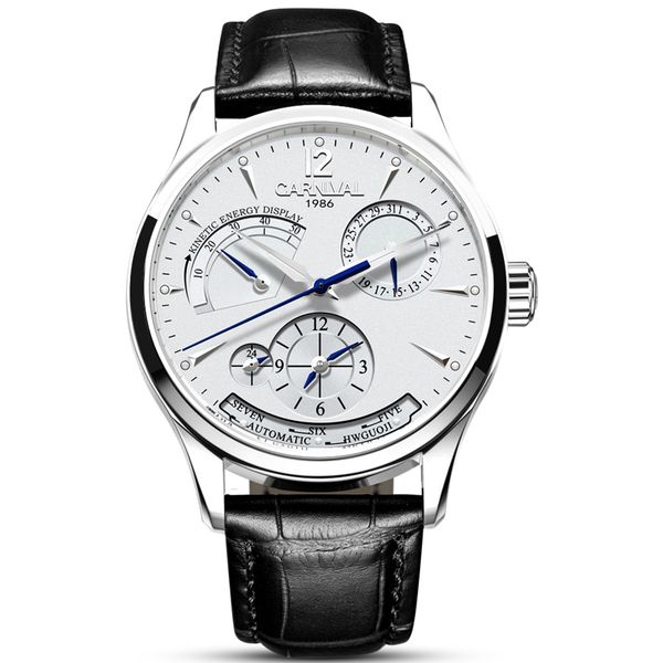 original carnival fashion men watch brand multifunction automatic watch men calendar relojes mecánicos luminosos a prueba de, Slivery;brown
original carnival fashion men watch brand multifunction automatic watch men calendar relojes mecánicos luminosos a prueba de, Slivery;brown
