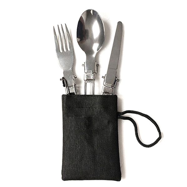 3 piece set portable stainless steel folding fork spoon tableware kit outdoor camping picnic bbq msd-ing
3 piece set portable stainless steel folding fork spoon tableware kit outdoor camping picnic bbq msd-ing