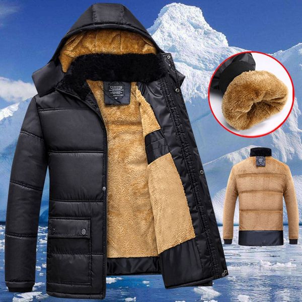 erkek mont veste homme chaqueta hombre coat men's winter thickening cotton coat cold-proof thermal long-sleeve jacket erkek, Black
erkek mont veste homme chaqueta hombre coat men's winter thickening cotton coat cold-proof thermal long-sleeve jacket erkek, Black