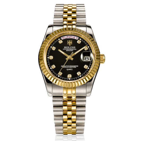 luxury watch men datejust 36mm stainless steel japanese quartz movement swim mens watches male luminous wristwatch brw holuns, Slivery;brown
luxury watch men datejust 36mm stainless steel japanese quartz movement swim mens watches male luminous wristwatch brw holuns, Slivery;brown