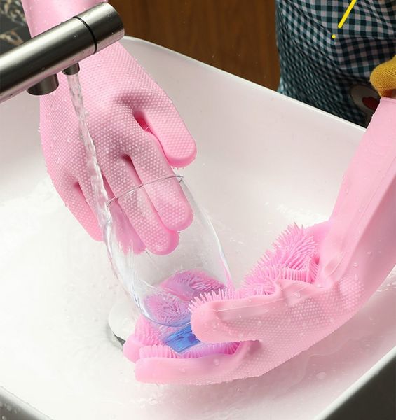 5 colors silicone magic washing glove brush resuable household scrubber anti scald dishwashing gloves kitchen bed bathroom tools
5 colors silicone magic washing glove brush resuable household scrubber anti scald dishwashing gloves kitchen bed bathroom tools