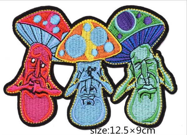 mushroom hippie iron on embroidered cartoon patch shirt kids gift baby shirt bag trousers coat decorate, Black
mushroom hippie iron on embroidered cartoon patch shirt kids gift baby shirt bag trousers coat decorate, Black