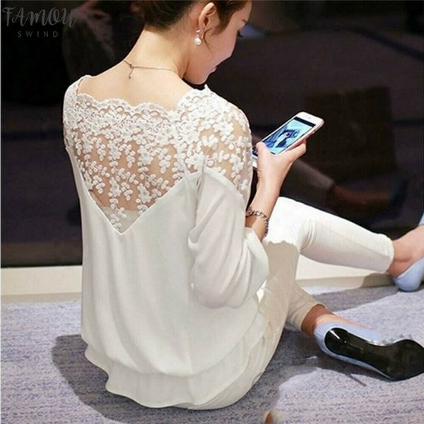 plus size womens korean shirts elegant office lady blouses vintage hollow out white lace summer long sleeve clothing
plus size womens korean shirts elegant office lady blouses vintage hollow out white lace summer long sleeve clothing