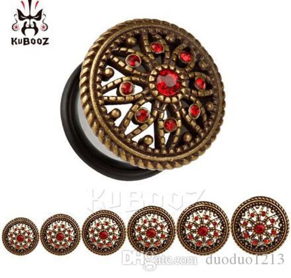 30pc/lot new kubooz piercing ear plugs stainless steel body jewelry red crystal ear tunnels wholesale expander gauges piercing, Silver
30pc/lot new kubooz piercing ear plugs stainless steel body jewelry red crystal ear tunnels wholesale expander gauges piercing, Silver