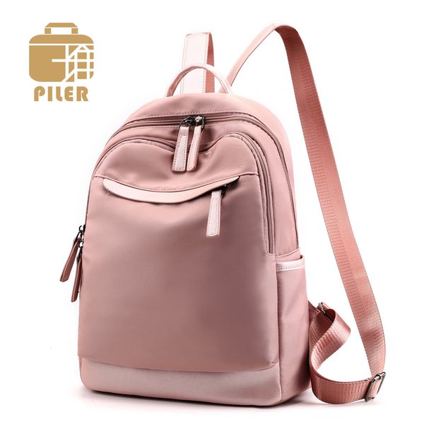 piler preppy style large nylon students school bag oxford pink women backpack for teenage girls girls shoulder travel bag
piler preppy style large nylon students school bag oxford pink women backpack for teenage girls girls shoulder travel bag
