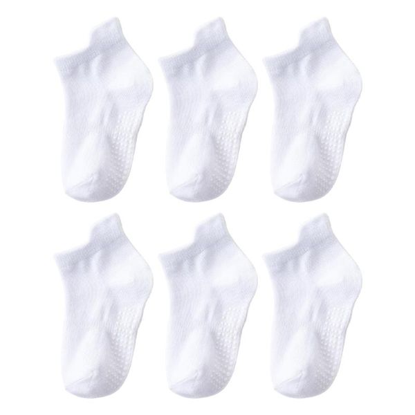 children's solid color large area plastic boat socks white cotton baby floor socks early teaching step, Pink;yellow
children's solid color large area plastic boat socks white cotton baby floor socks early teaching step, Pink;yellow