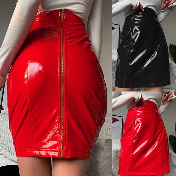 new women spring summer leather skinny solid party knee-length zip slim skirt short stitching skirts female dropshipping, Black
new women spring summer leather skinny solid party knee-length zip slim skirt short stitching skirts female dropshipping, Black