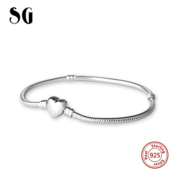 2018 sg luxury 100% 925 sterling silver 19cm snake chain diy charms authentic bracelet fashion jewelry making for women gifts c19021501, Black
2018 sg luxury 100% 925 sterling silver 19cm snake chain diy charms authentic bracelet fashion jewelry making for women gifts c19021501, Black