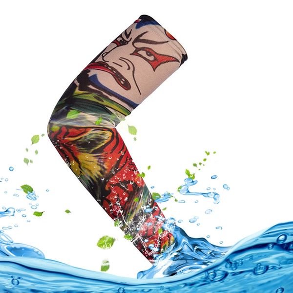 1pc cycling sports tattoo sleeves uv cool arm sleeves cycling running arm warmer sport elastic oversleeve warmers, Black
1pc cycling sports tattoo sleeves uv cool arm sleeves cycling running arm warmer sport elastic oversleeve warmers, Black