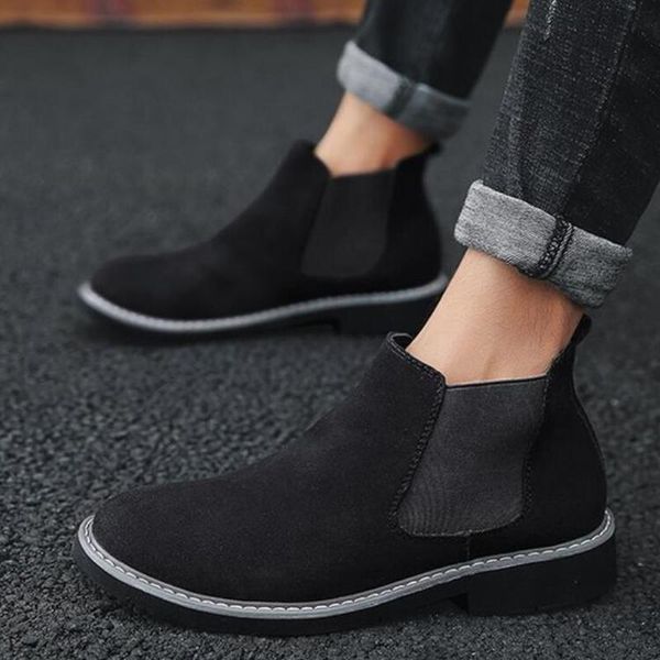 men ankle boots flats casual shoes male man shoe men's gladiator slip on autumn warm booties sapato feminino chaussure c01999, Black
men ankle boots flats casual shoes male man shoe men's gladiator slip on autumn warm booties sapato feminino chaussure c01999, Black