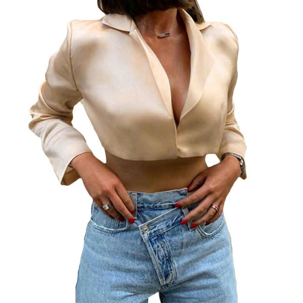 new women lapel full sleeve v neck short cropped slim fit small suit blazer, White;black
new women lapel full sleeve v neck short cropped slim fit small suit blazer, White;black