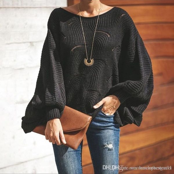 fashion women hollow out sweaters spring autumn solid loose pullover girls clothing female batwing sleeve sweaters, White;black
fashion women hollow out sweaters spring autumn solid loose pullover girls clothing female batwing sleeve sweaters, White;black