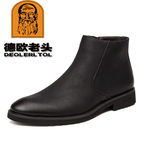 2020 new man microfiber leather boots autumn boots soft leather shoes 38-44 man ankle, Black
2020 new man microfiber leather boots autumn boots soft leather shoes 38-44 man ankle, Black