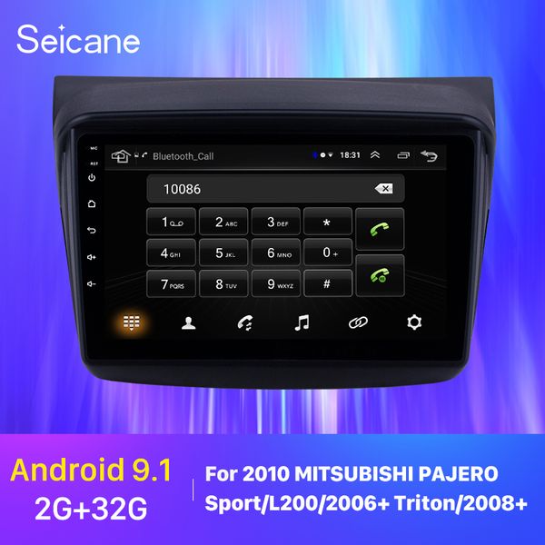 seicane 9-дюймовый android 9.1 2din автомобильный мультимедийный плеер для mitsubishi pajero sport / l200 / 2006 + triton / 2008 + pajero 20
seicane 9-дюймовый android 9.1 2din автомобильный мультимедийный плеер для mitsubishi pajero sport / l200 / 2006 + triton / 2008 + pajero 20
