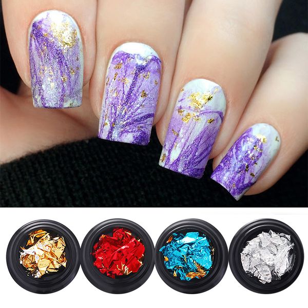 3d nail art foil double side gold silver colorful irregular foils sticker paper aluminum glitter flakes diy decorations, Black
3d nail art foil double side gold silver colorful irregular foils sticker paper aluminum glitter flakes diy decorations, Black