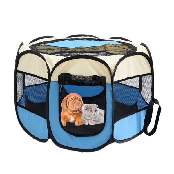 portable folding pet tent dog house cage dog cat tent playpen puppy kennel easy operation octagonal fence outdoor supplies hot
portable folding pet tent dog house cage dog cat tent playpen puppy kennel easy operation octagonal fence outdoor supplies hot