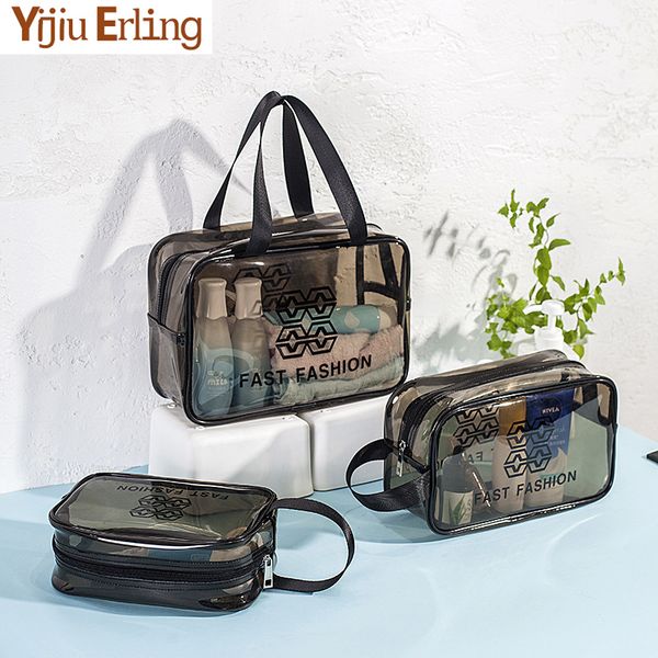 transparent travel cosmetic bag portable storage bag waterproof thick pvc hand storage swimming wash makeup bags
transparent travel cosmetic bag portable storage bag waterproof thick pvc hand storage swimming wash makeup bags