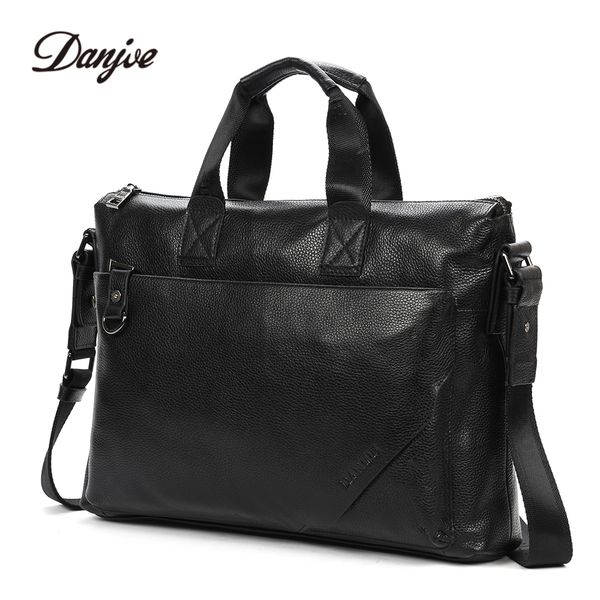 danjue genuine cow leather men's briefcase real cowskin business handbag brand new office work shoulder bag black
danjue genuine cow leather men's briefcase real cowskin business handbag brand new office work shoulder bag black