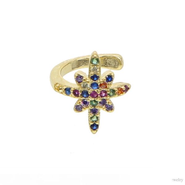 north star clip earring no piercing women ear cuff gold plated paved colorful cz star fashion lovely girl women jewelry, Golden;silver
north star clip earring no piercing women ear cuff gold plated paved colorful cz star fashion lovely girl women jewelry, Golden;silver