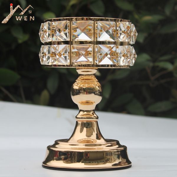 exquisite crystals candle holder metal golden candelabra classic pillar holders wedding centerpiece home decor candlesticks
exquisite crystals candle holder metal golden candelabra classic pillar holders wedding centerpiece home decor candlesticks