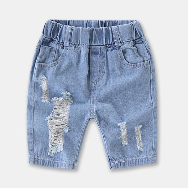 children's short jeans hole jeans for boys new summer kids short pants denim cowboy trousers jeans boys clothes, Blue
children's short jeans hole jeans for boys new summer kids short pants denim cowboy trousers jeans boys clothes, Blue