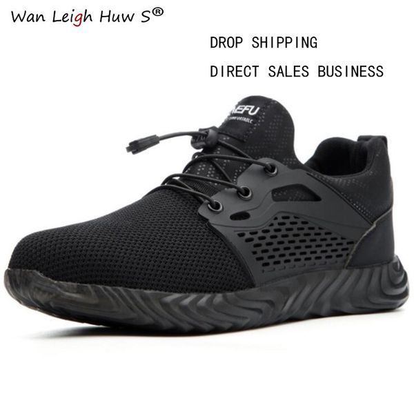 men's outdoor breathable mesh light & comfortable steel toe protective work shoes boots men summer puncture proof safety shoes y200506, Black
men's outdoor breathable mesh light & comfortable steel toe protective work shoes boots men summer puncture proof safety shoes y200506, Black