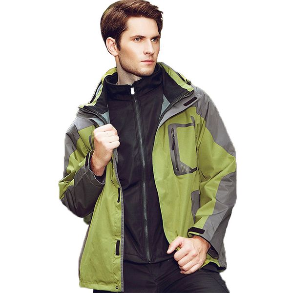 new waterproof jacket men for fishing skiing climbing sport jacket hiking clothing male warm outdoor hunting clothing, Blue;black
new waterproof jacket men for fishing skiing climbing sport jacket hiking clothing male warm outdoor hunting clothing, Blue;black