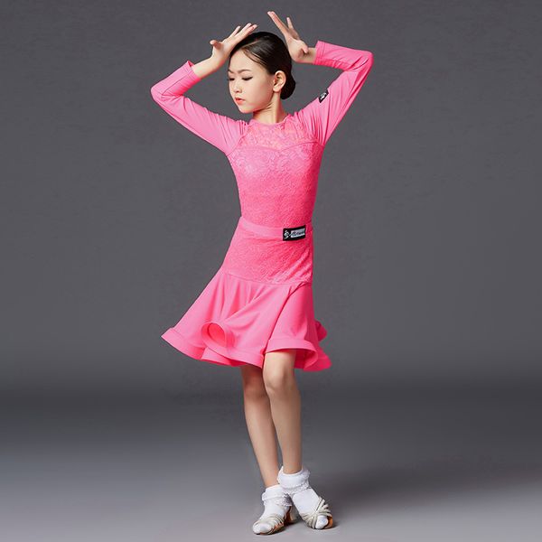 girls latin dance dress professional latin dance costumes performance clothing competition dress skirts suit dqs3702, Black;red
girls latin dance dress professional latin dance costumes performance clothing competition dress skirts suit dqs3702, Black;red