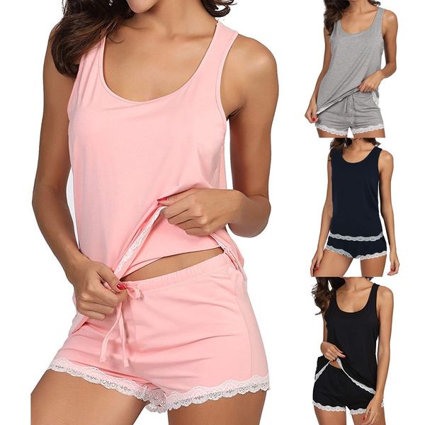 pijama women pajama set striped cotton sleeveless lace sleepwear sets pyjama femme pijama nightgown pigiama donna8.67, Black;red
pijama women pajama set striped cotton sleeveless lace sleepwear sets pyjama femme pijama nightgown pigiama donna8.67, Black;red