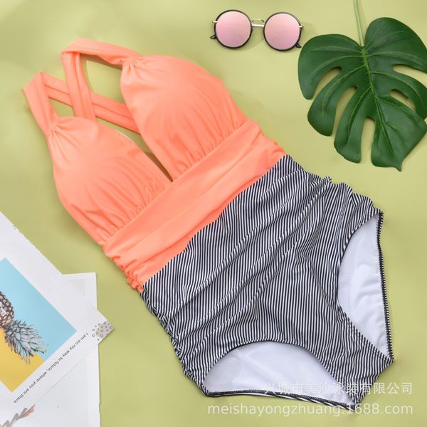 2019 one-piece female solid color large size classic 2019 swimsuit one-piece swimsuit female solid color large size classic, White;black
2019 one-piece female solid color large size classic 2019 swimsuit one-piece swimsuit female solid color large size classic, White;black