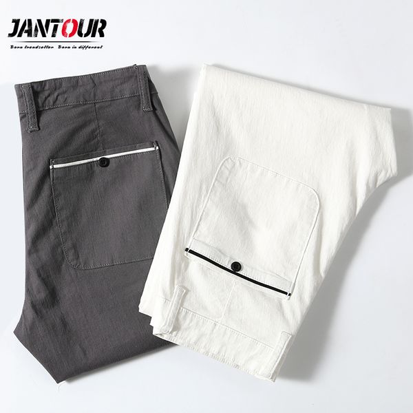 jantour brand men cotton pants casual mens trousers classics mid weight straight full length fashion breathing pant male 28-38, Black
jantour brand men cotton pants casual mens trousers classics mid weight straight full length fashion breathing pant male 28-38, Black