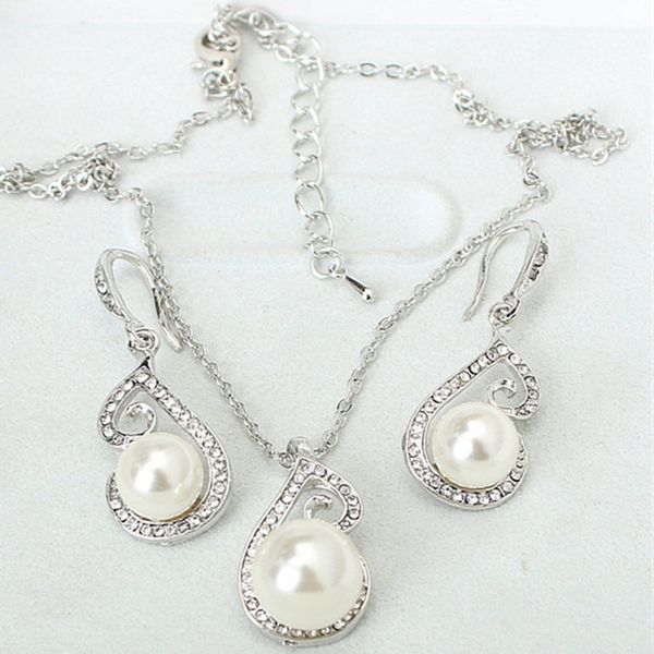 2019 pearl necklace earrings set simple korea fashion jewelry necklace women new clavicle wholesale round jewelry sets, Silver
2019 pearl necklace earrings set simple korea fashion jewelry necklace women new clavicle wholesale round jewelry sets, Silver