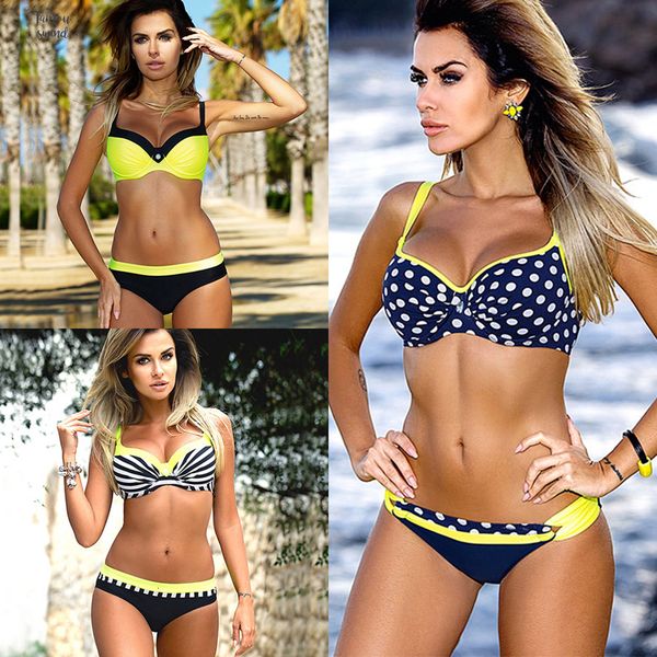 bikini women bikini swimsuit girls push up bandage halter set beach bathing suit mujer swiming wear plus xxl, White;black
bikini women bikini swimsuit girls push up bandage halter set beach bathing suit mujer swiming wear plus xxl, White;black