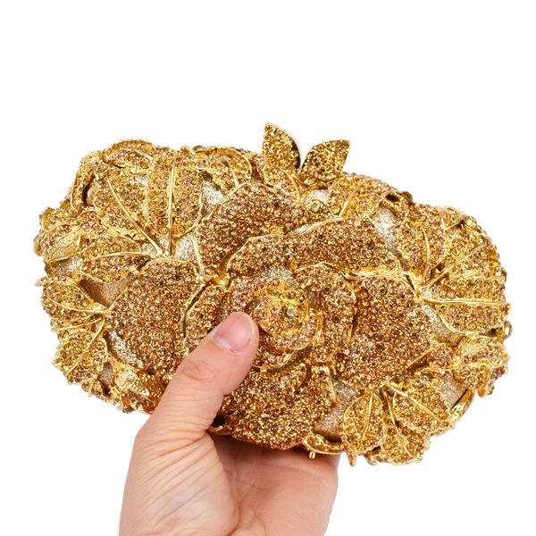 золотой цветок rhinestone кристалл мешок вечера партии женщин кошелек цветочные свадебные сумки мешок женский pochette дамы сцепления sc645
золотой цветок rhinestone кристалл мешок вечера партии женщин кошелек цветочные свадебные сумки мешок женский pochette дамы сцепления sc645