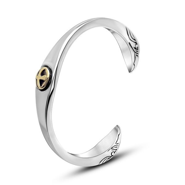 titanium steel bracelet bangle for women and men punk jewelry brand takahashi goro feather bangle opening gold, Golden;silver
titanium steel bracelet bangle for women and men punk jewelry brand takahashi goro feather bangle opening gold, Golden;silver