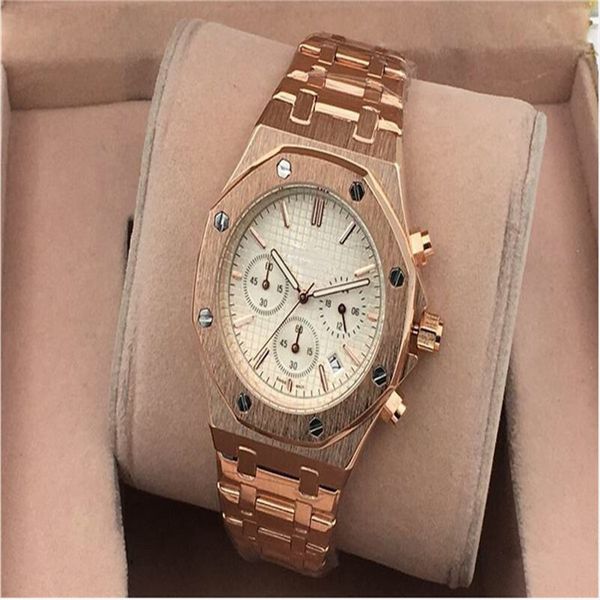 womens mens luxe famous wristwatches stainless steel quartz movement 3 small dial fashion watches men sports casual watch 08, Slivery;brown
womens mens luxe famous wristwatches stainless steel quartz movement 3 small dial fashion watches men sports casual watch 08, Slivery;brown