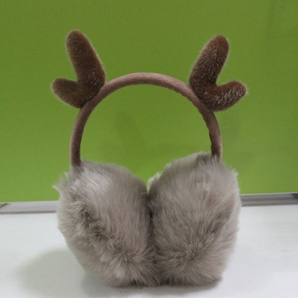 novelty cute antlers fur winter earmuffs women warm earmuffs ear warmer gift for girl cover ears super soft plush ear muff, Blue;gray
novelty cute antlers fur winter earmuffs women warm earmuffs ear warmer gift for girl cover ears super soft plush ear muff, Blue;gray
