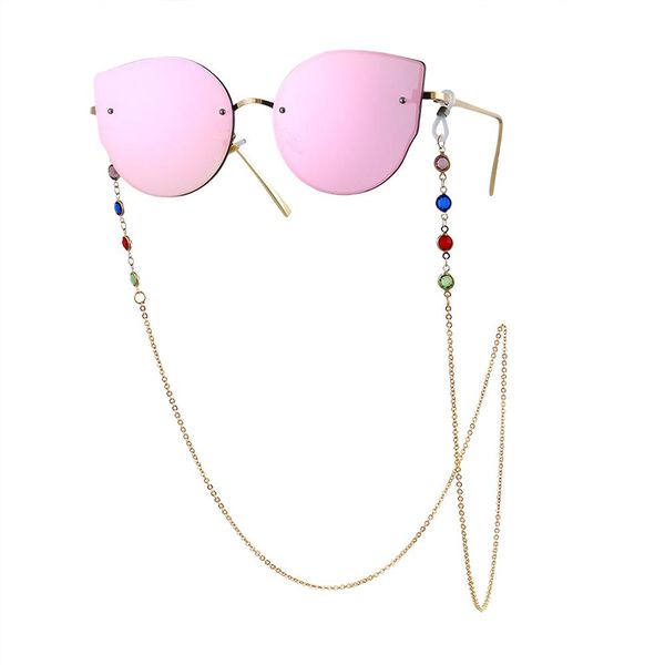 2019 women glasses chain landyards fashion colorful glass beaded sunglasses holder women eyewear chain straps cordon gafas, Silver
2019 women glasses chain landyards fashion colorful glass beaded sunglasses holder women eyewear chain straps cordon gafas, Silver