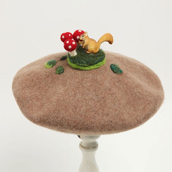 handmade wool berets caps women winter christmas cute squirrel hats painter style vintage bonnet warm walking caps ladies korean, Blue;gray
handmade wool berets caps women winter christmas cute squirrel hats painter style vintage bonnet warm walking caps ladies korean, Blue;gray