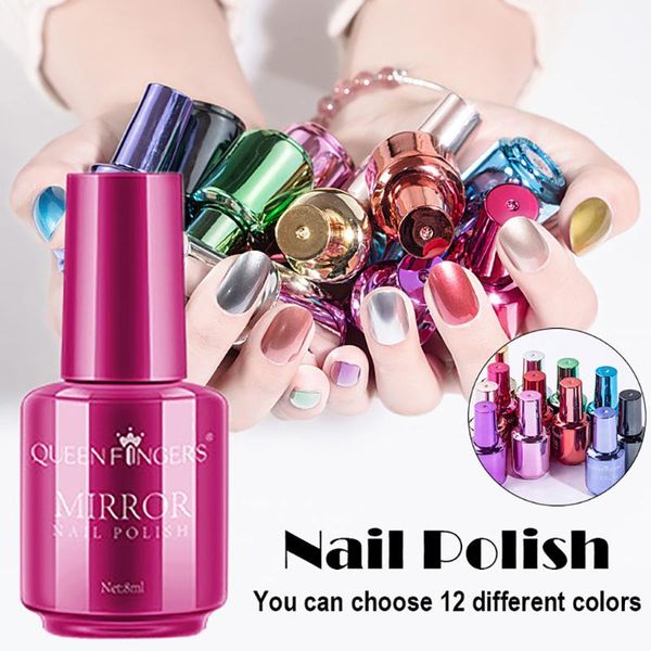 nail gel polish waterproof silver mirror nail polish rose gold transparent color long-lasting varnish fast dry
nail gel polish waterproof silver mirror nail polish rose gold transparent color long-lasting varnish fast dry