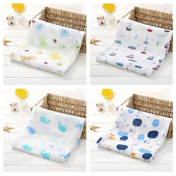 cotton double layer gauze wrap towel baby bath towel printing swaddle trolley cartoon blanket 110*120cm
cotton double layer gauze wrap towel baby bath towel printing swaddle trolley cartoon blanket 110*120cm