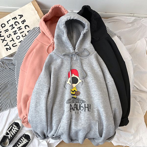 2019 autumn and winter men's new casual cartoon image pocket decoration hooded loose temperament trend cotton hoodies, Black
2019 autumn and winter men's new casual cartoon image pocket decoration hooded loose temperament trend cotton hoodies, Black
