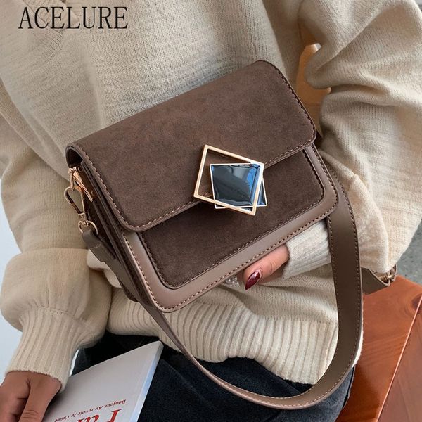 acelure contrast color scrub pu leather crossbody bags for women small cover shoulder messenger bag lady lock handbags
acelure contrast color scrub pu leather crossbody bags for women small cover shoulder messenger bag lady lock handbags
