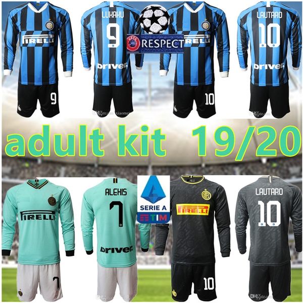 2019 2020 inter milan soccer jersey long sleeves lukaku lautaro alexis 19 20 perisic home away 3rd football shirt kit uniforms, Black
2019 2020 inter milan soccer jersey long sleeves lukaku lautaro alexis 19 20 perisic home away 3rd football shirt kit uniforms, Black