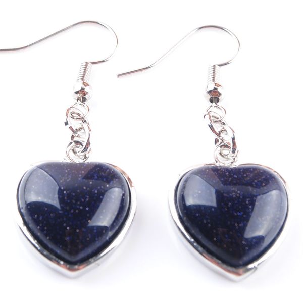 wojiaer natural blue sand stones dangle earrings love heart shape bead pendant drop earring wedding jewelry for women girls r3183, Silver
wojiaer natural blue sand stones dangle earrings love heart shape bead pendant drop earring wedding jewelry for women girls r3183, Silver