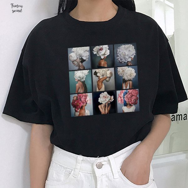 цветочная crew neck t shirt встречается лето новых женщин harajuku размер мода сыпучих o шея большого s 2xl женщины топы, White
цветочная crew neck t shirt встречается лето новых женщин harajuku размер мода сыпучих o шея большого s 2xl женщины топы, White