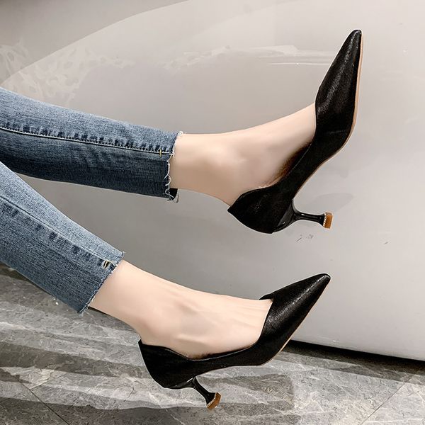 selling pumps black women high heel fashion wild women's fine with women's shoes new pointed office shoes female leisure w37-26
selling pumps black women high heel fashion wild women's fine with women's shoes new pointed office shoes female leisure w37-26